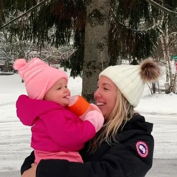 Baby with PopYum Bottle