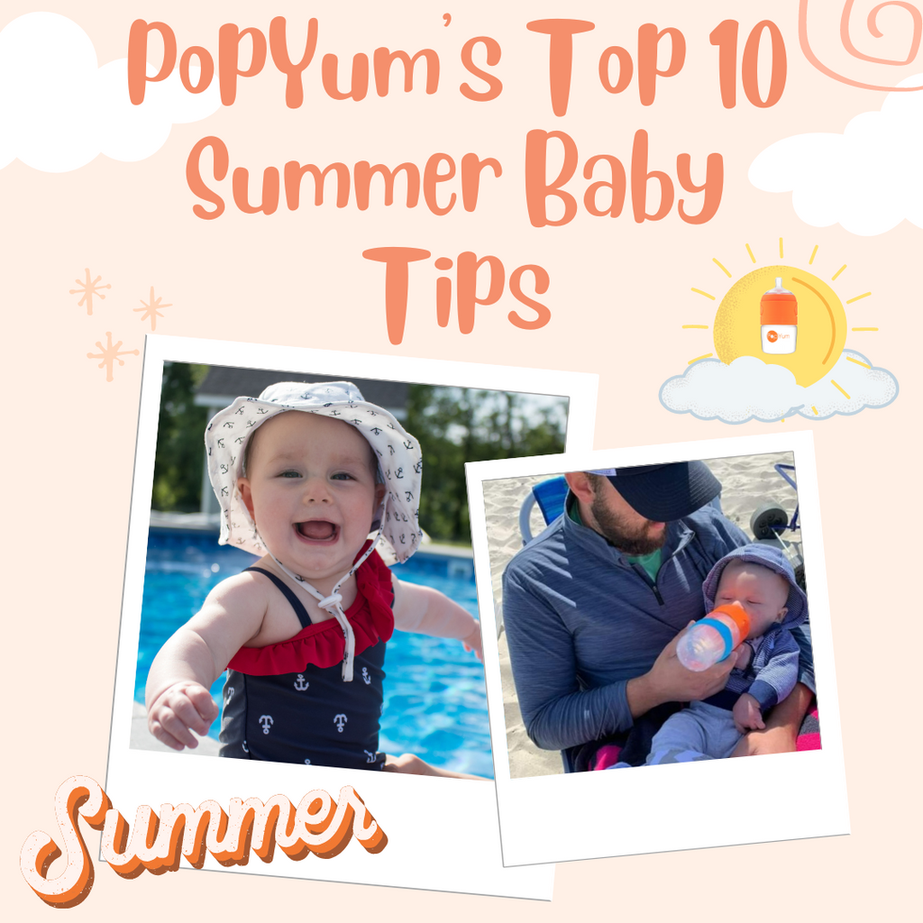PopYum’s Top 10 Tips for Keeping Baby Cool in the Summer