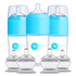 PopYum Blue 7 Piece Bundle: 9oz Bottle 3-Pack + 2 Nipple 2-Packs