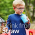PopYum 9oz Insulated Stainless Steel Kids’ Cups with Lid and Straw, 2-Pack, Blue & Green, stackable, sippy, baby, child, toddler, tumbler - PopYum