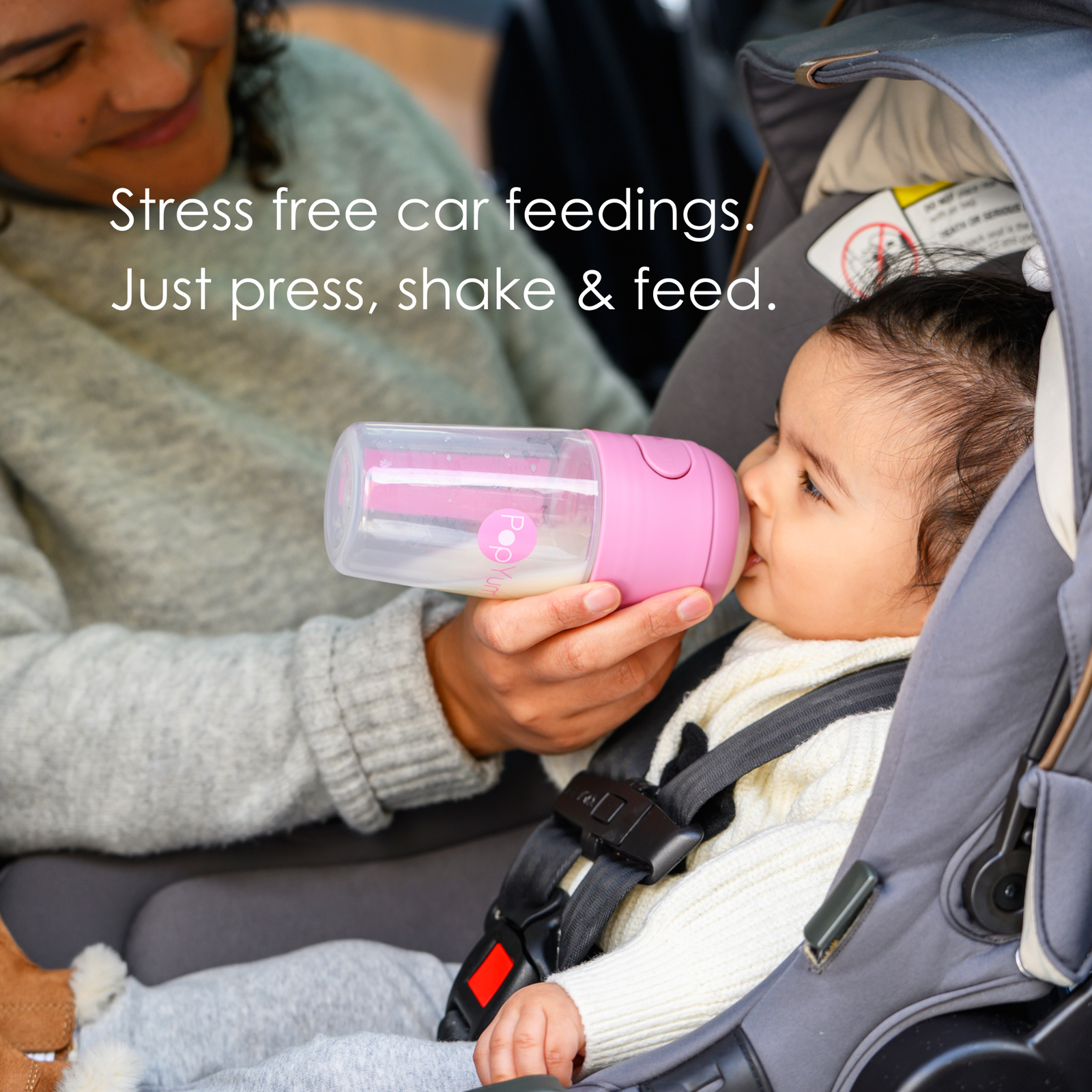 PopYum Stage 2 Medium Flow Nipple, 2-Pack