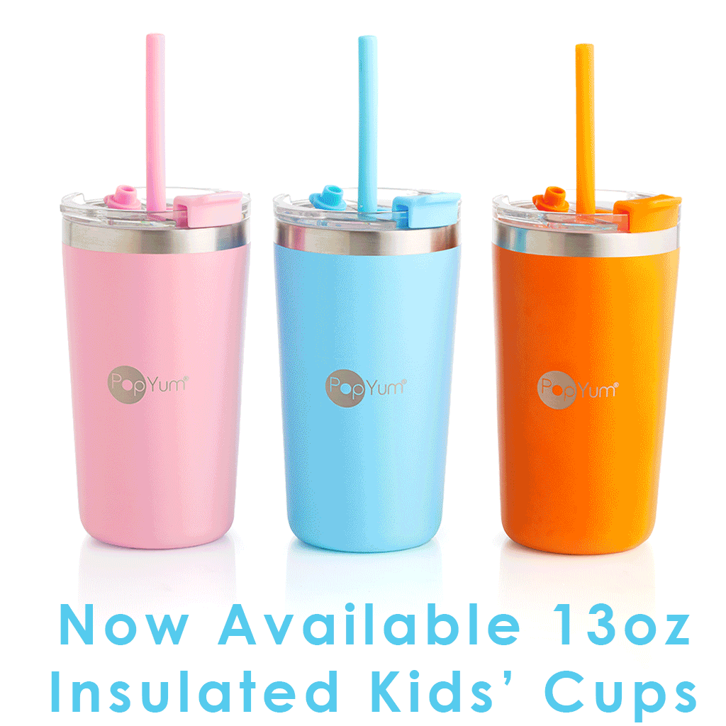 13oz Insulated Kids' Cups – PopYum