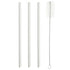 PopYum Replacement Straws for 13oz Cups, 3-Pack, with Cleaner Brush Seattle Grey - PopYum